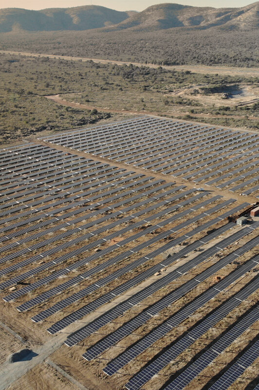 Solarpark in Namibia