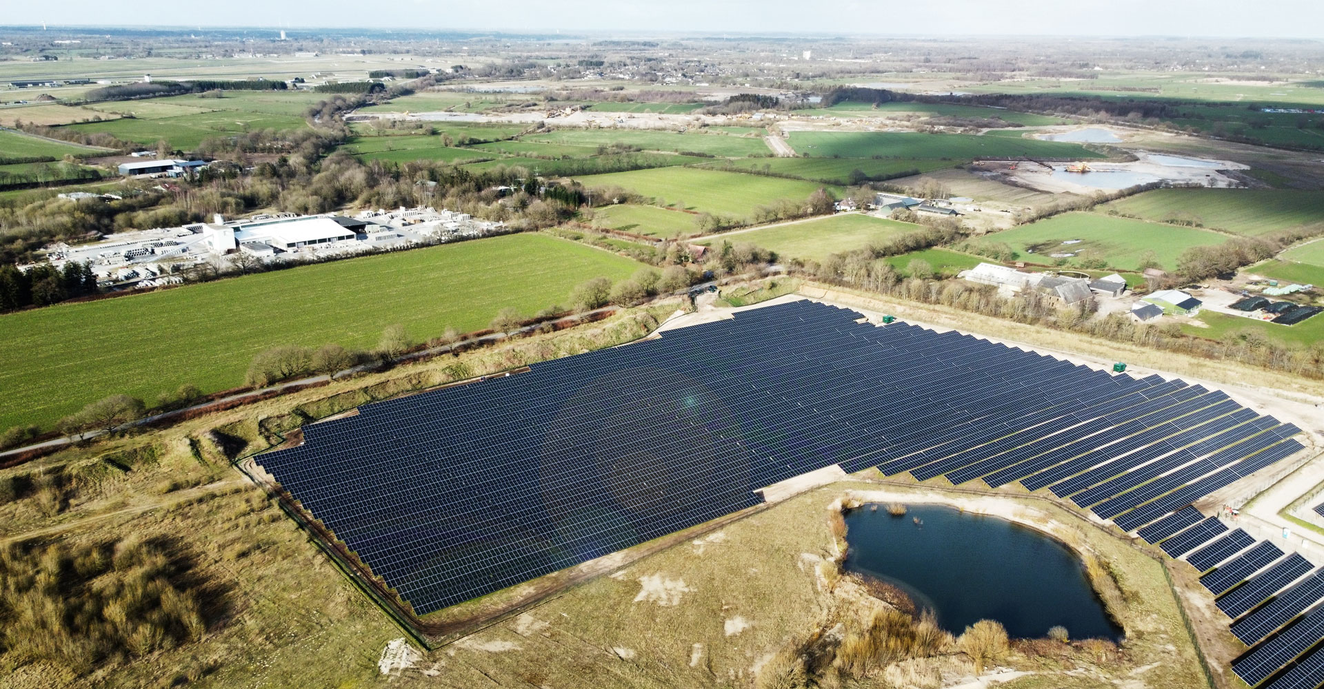 SENS baut Solarpark in Kropp, Deutschland