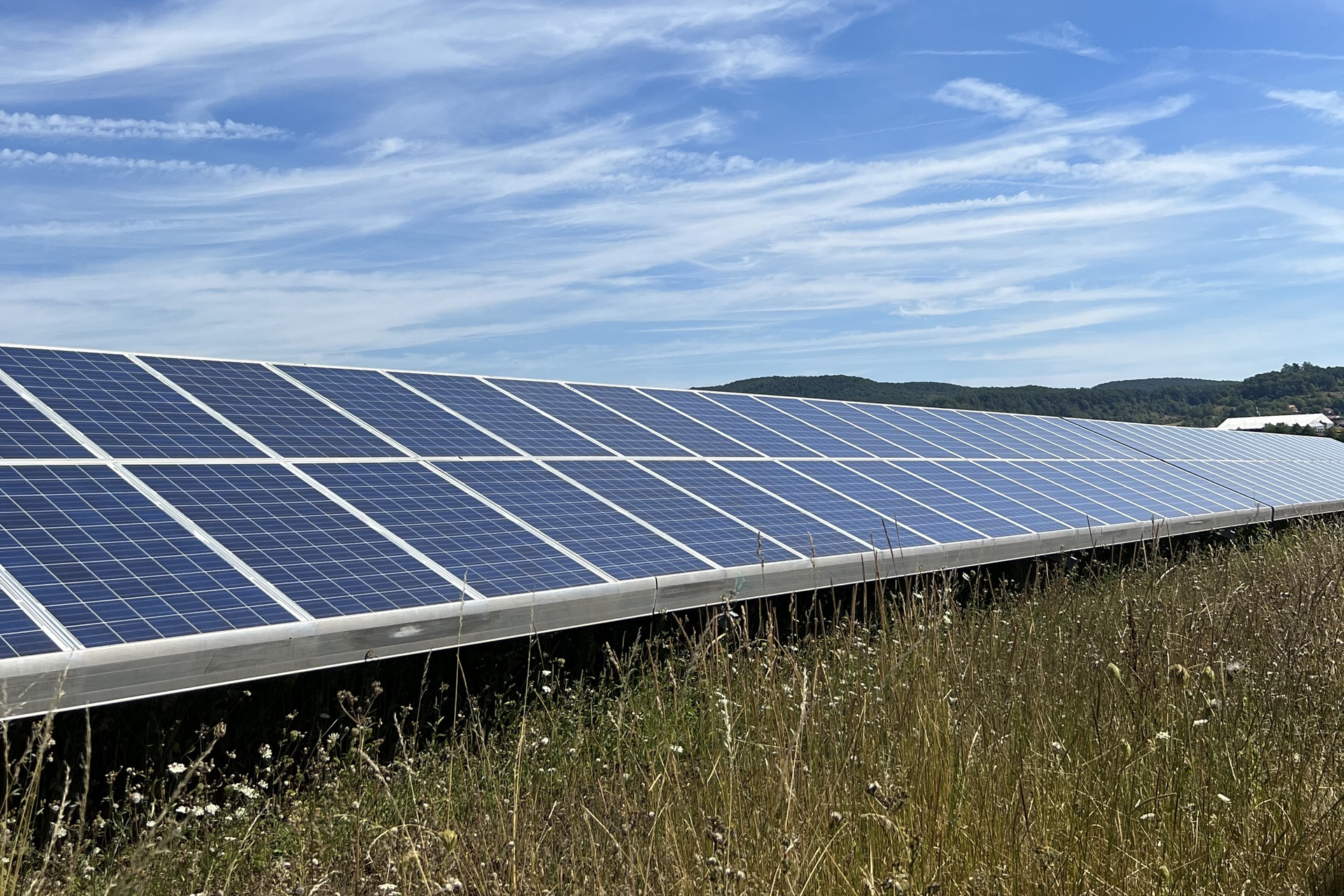 Solarpark in Deutschland von SENS