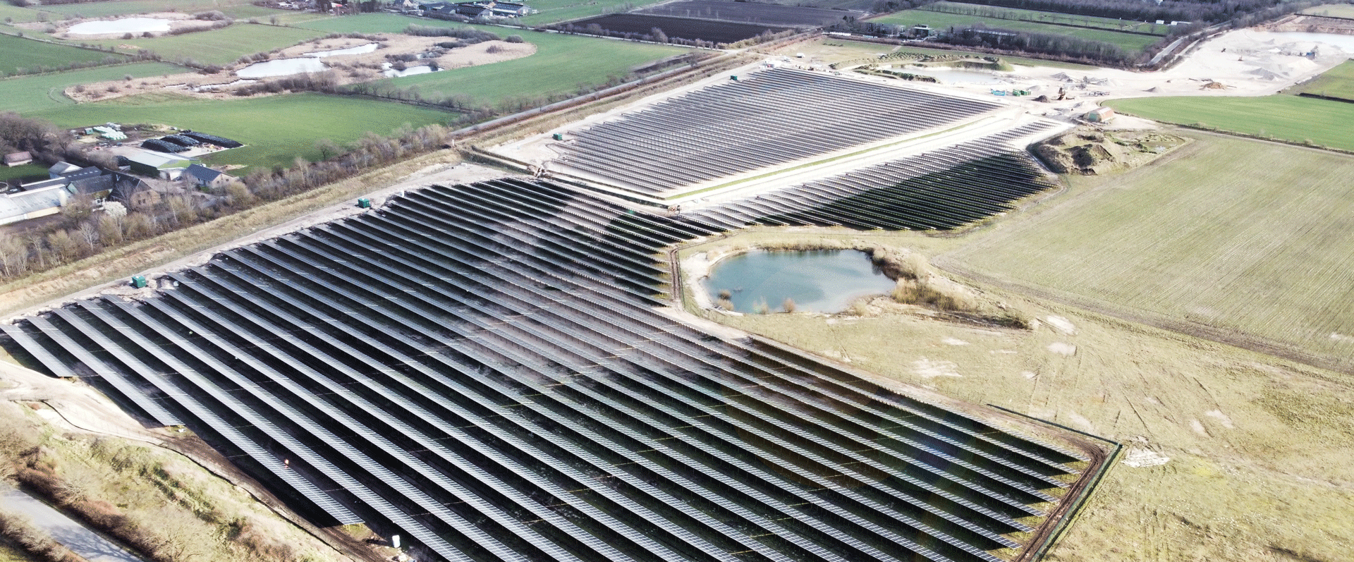 Solar park in water protection area by SENS
