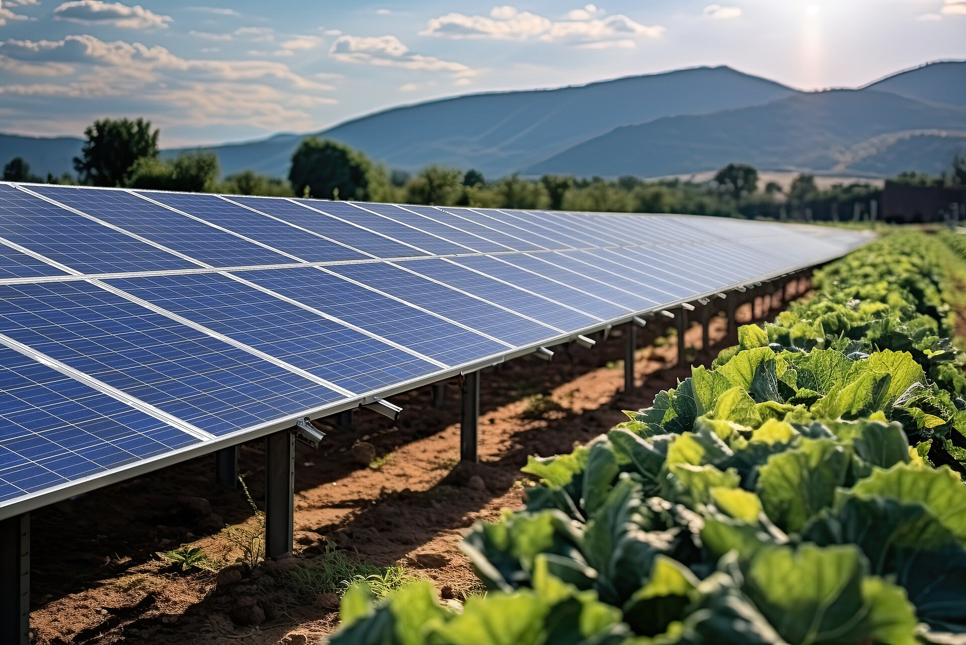 Agrikultur Photovoltaik Solarpark 