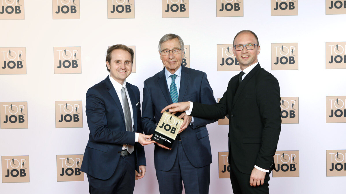 Award as "Top Employer" in medium-sized business Iqony Solar Energy Solutions 
