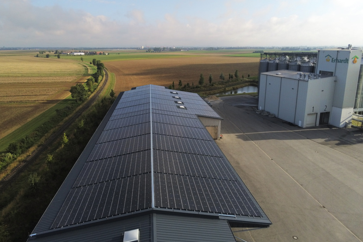 Für die Beiselen GmbH baut SENS in Feldkirchen eine Dachanlage
