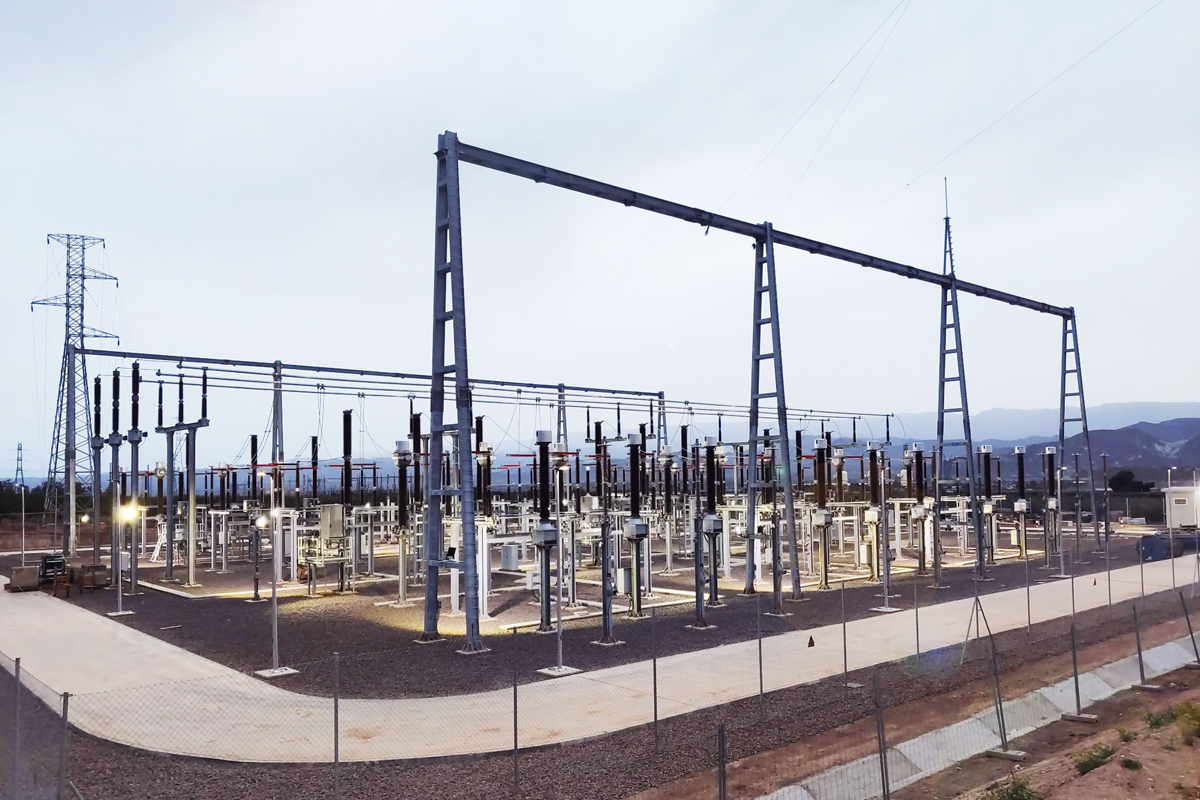 Substation La Serrata in Spain from Iqony Solar Energy Solutions