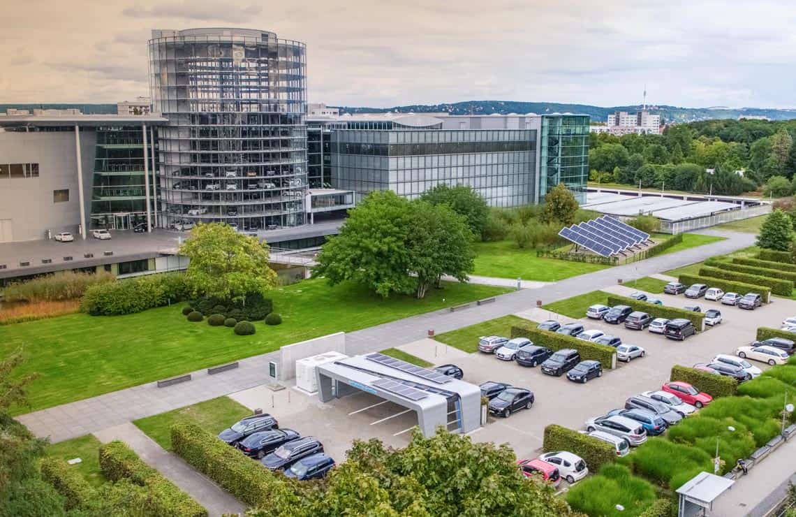 Energiemonitoring VW AG in Dresden (Deutschland)