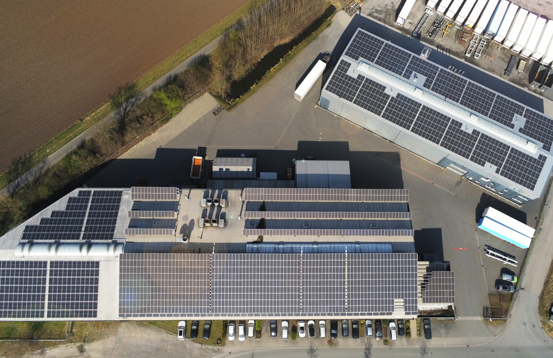 PV rooftop system LM-Design Iqony Solar Energy Solutions